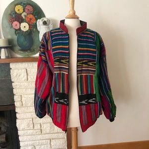 Bright and colorful Guatemalan bomber